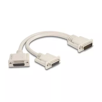 DeLOCK 67171 Cable serie beige 0,3 m DB-26 2 x DB-26