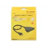 Delock Switch HDMI UHD 3 x HDMI in > 1 x HDMI out 4K - Conmutador de vídeo/audio - 3 x HDMI - Sobremesa