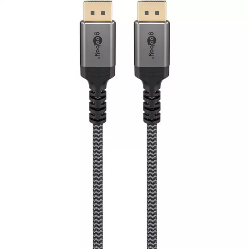 Cable DisplayPort Goobay 2.0/2.1, 80 Gbit/s | 75685 | DisplayPort a DisplayPort