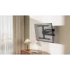 Soporte de pared para TV totalmente articulado GEMBIRD WM-90ST-02 para pantallas de 43–90 pulgadas, soporte articulado, VESA 100x200–600x400, capacidad de carga 50 kg