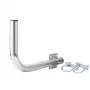 Soporte de balcón izquierdo Extralink B300 con abrazaderas en U M8 acero galvanizado