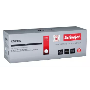 Tóner Activejet ATH-30N (compatible con HP 30A CF230A; Supreme; 1600 páginas; negro)