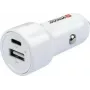 SKROSS Dual Car Charger 65W PD incl. cable USB-C blanco (SKCHCA0365WPDCN)