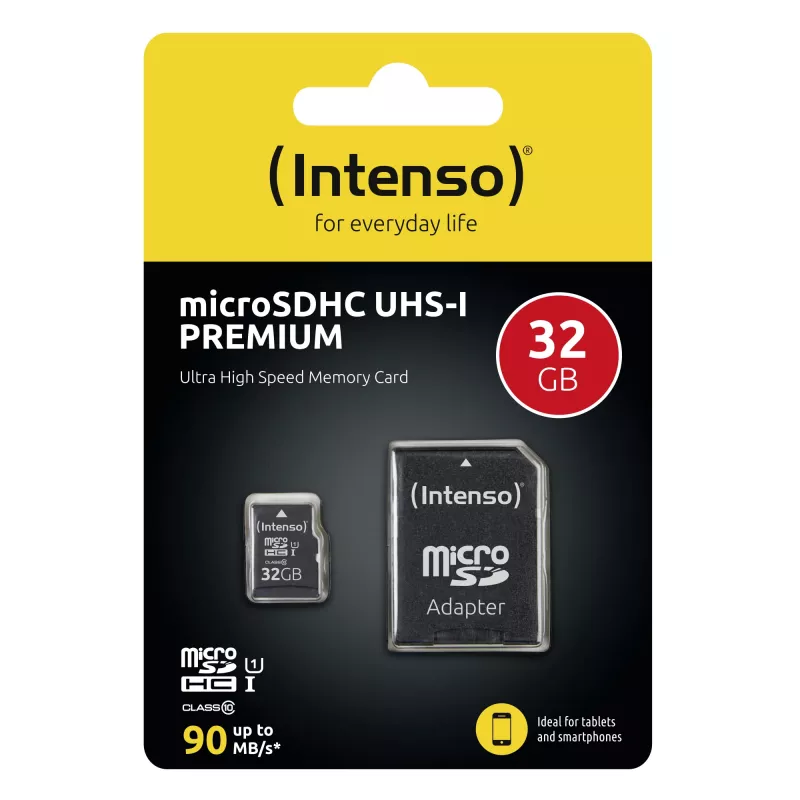 Memoria flash Intenso 32 GB microSDHC UHS-I Class 10