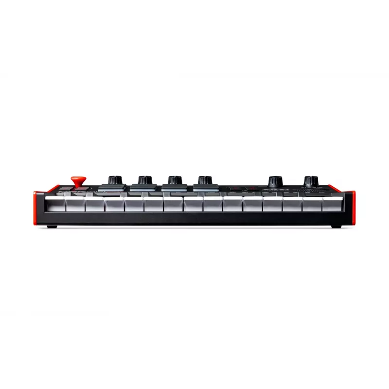 Akai MPK Mini Play MK3 teclado controlador MIDI con controlador de pads, USB, negro/rojo