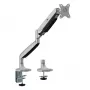 Soporte para monitor MACLEAN MC-969 de doble brazo con gas spring para pantallas de 17–45 pulgadas, carga máx. 16 kg
