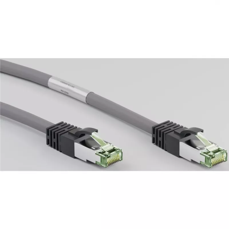 Goobay cable de red CAT 8.1, S/FTP (PiMF), gris, 3 m - LSZH libre de halógenos, cobre AWG 24 (55138)