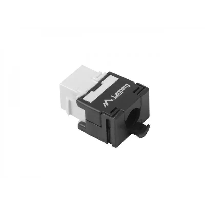 Módulo keystone RJ45 - LSA UTP Cat.6a 180 grados para caja de montaje