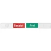 Señal autoadhesiva Franken BS0117 verde rojo blanco