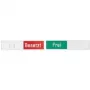 Señal autoadhesiva Franken BS0117 verde rojo blanco