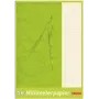 Cuaderno escolar Herlitz 690404 verde A4 25 hojas