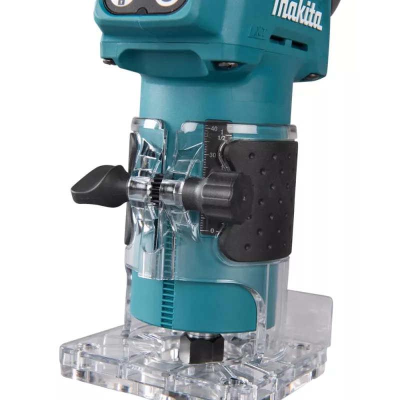 Fresadora de superficie sin escobillas Makita DRT52Z 18V LXT 6 mm (1/4
