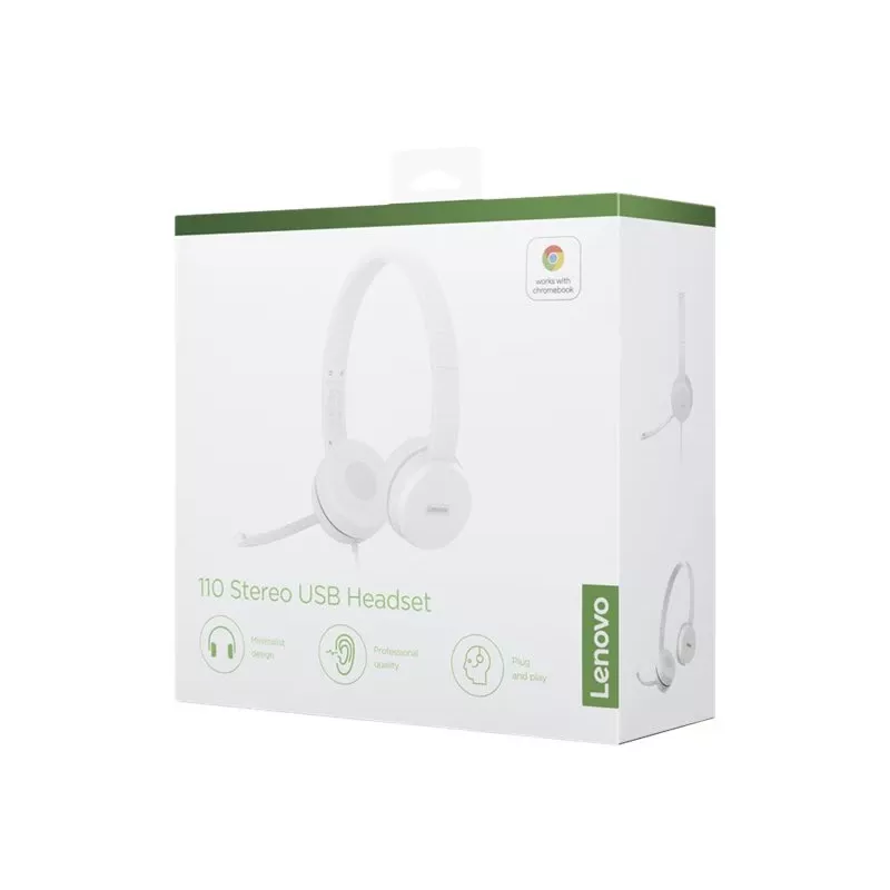Lenovo GXD1E71385 Auriculares/Auriculares con micrófono Con cable Muñeca Llamadas/Música USB Type-A Gris