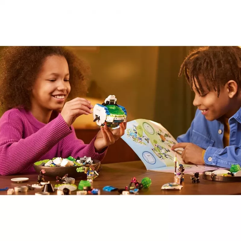 Juguete de construcción LEGO Mateo y Z-Blob el Mech Caballero Set 71485 — Minifigura y set de juego de mech construible
