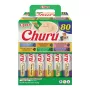 Snack de comida húmeda para gatos INABA CHURU 80P pollo y atún — 80 tubos x 14 g