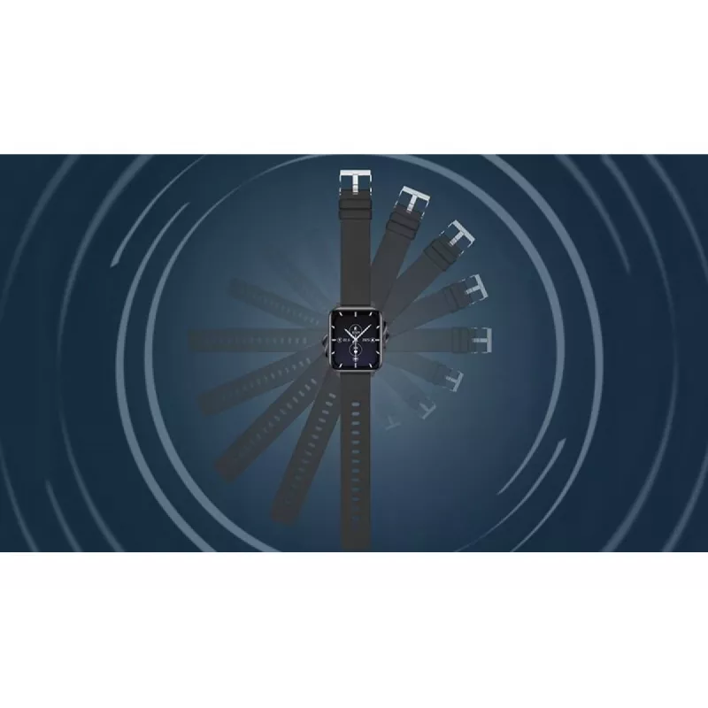 myPhone Watch Classic 2 4,7 cm (1,85 inch) IPS Digital 240 x 284 píxeles Pantalla táctil Negro