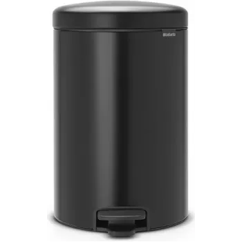 Brabantia 114106 cubo de basura 20 l redondo negro (11 41 06)