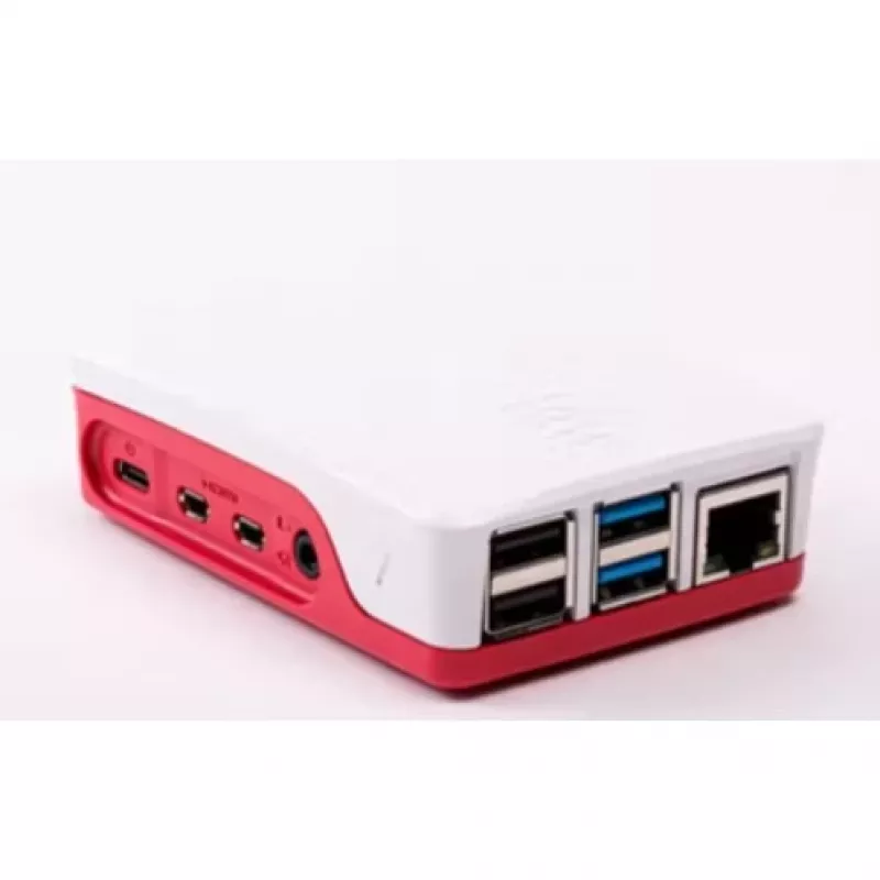 ALLNET accesorio para Raspberry Pi 4 - carcasa oficial roja/blanca para 4