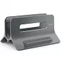Soporte de gravedad para MacBook gris