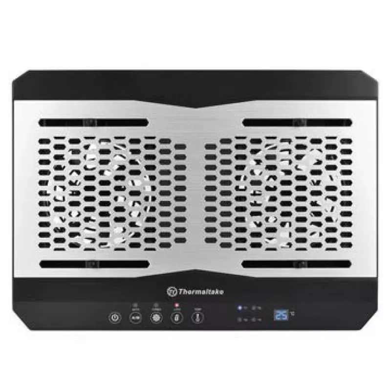 Thermaltake Massive TM Base refrigerante para portátil, 2 ventiladores de 120 mm, CL-N002-PL12BL-A