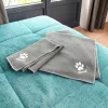 Paño VILEDA Pet Wipes 172650 450x700 mm, poliéster, lavable a máquina, gris