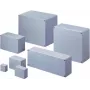 Rittal GA 9107.210 caja universal, 250 x 57 x 80 mm, aluminio, gris RAL 7001