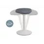 Silla de oficina Leitz 65440085 asiento acolchado gris estructura de plástico