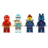 LEGO NINJAGO Set 71808 — 322 piezas, 4 minifiguras, altura 160 mm, edad 7+