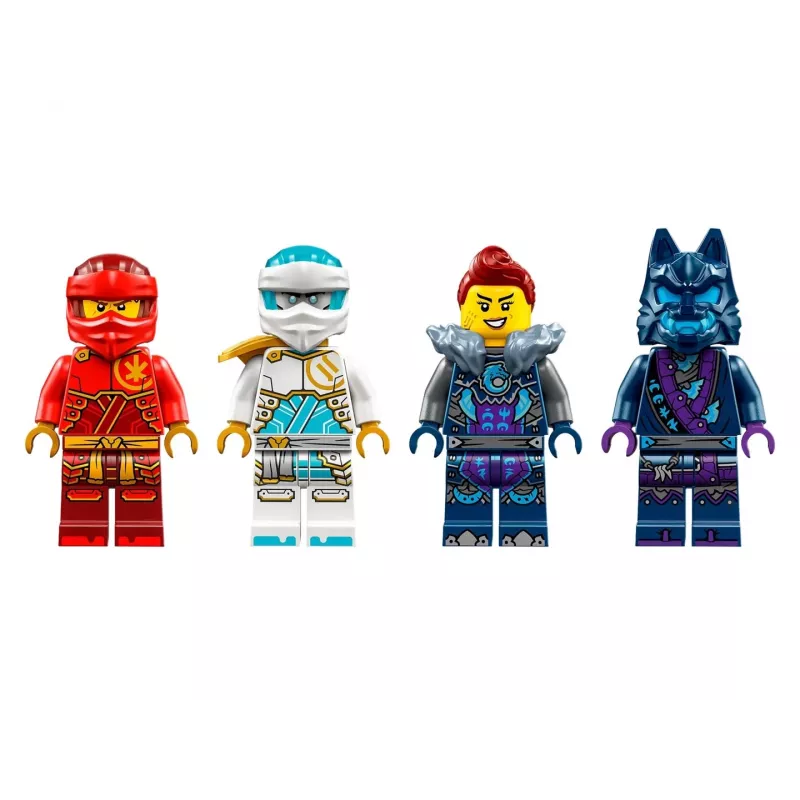 LEGO NINJAGO Set 71808 — 322 piezas, 4 minifiguras, altura 160 mm, edad 7+