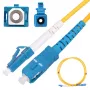 Cable de parcheo Extralink LC/UPC-SC/UPC monomodo simplex G652D 1 m