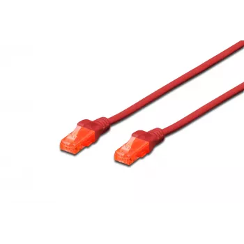 Cable de red Digitus CAT 6 U/UTP LSZH DK-1617-0025/R