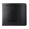 EXTRALINK LITE 6U 530X400 armario rack de pared negro con estante