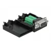 Conector de cables DeLOCK 66265 Sub-D 9 regleta de bornes de 10 polos negro
