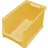 Caja de almacenamiento allit ProfiPlus 4H 205×200×355 mm amarilla – organizador de piezas pequeñas de plástico