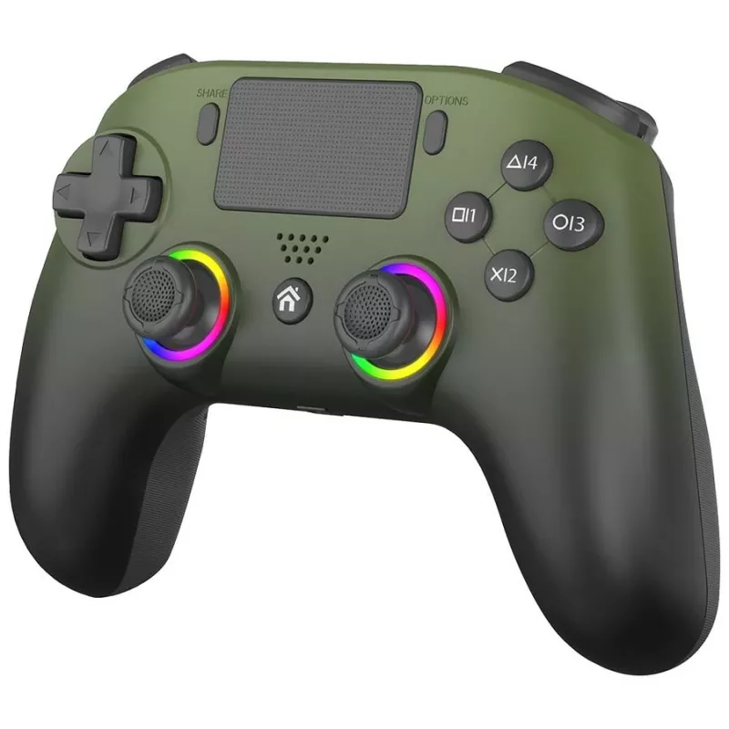 Mando inalámbrico LED Subsonic verde para PS5