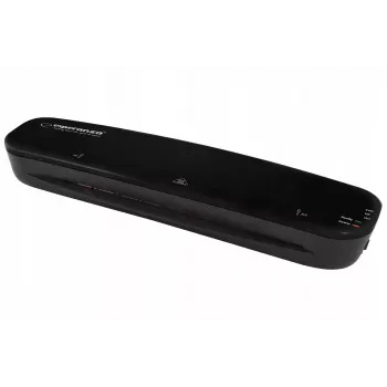 Plastificadora Esperanza EFL002 laminadora en frío/caliente 250 mm/min negro