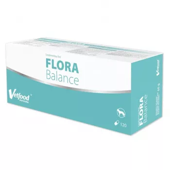 VETFOOD Flora Balance - Complemento alimenticio para perros - 120 uds.