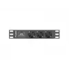 Lanberg PDU-03F-0200-BK unidad de distribución de energía (PDU) 1U negra 3 salidas AC (PDU-03E-0200-IEC-BK)