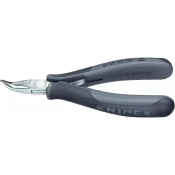 Pinza de precisión ESD Knipex 35 42 115 ESD acodada 45° 115 mm