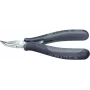 Pinza de precisión ESD Knipex 35 42 115 ESD acodada 45° 115 mm