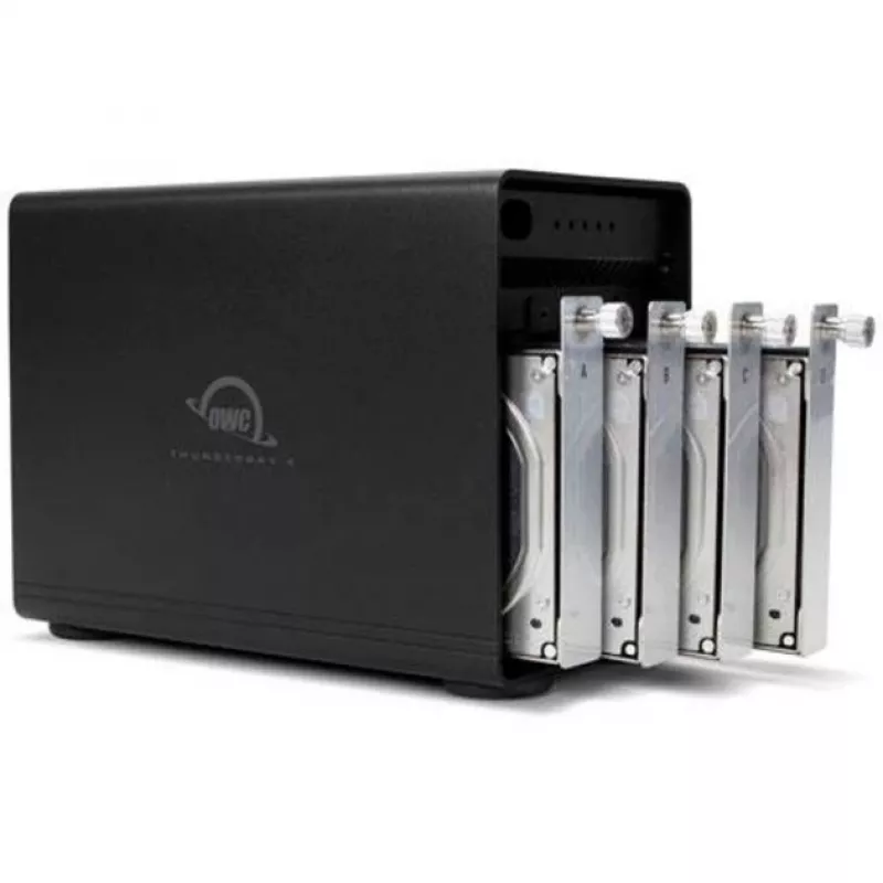 ThunderBay 4 (negro, caja externa para discos Thunderbolt 3 de 4 bahías)