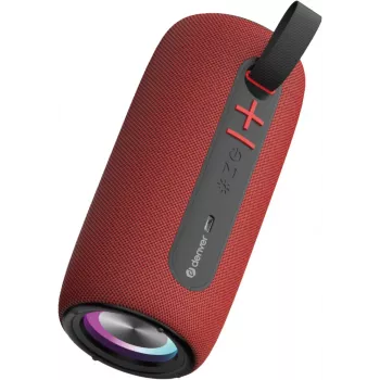 Altavoz Bluetooth RGB Denver BTL-360BD 2x50W burdeos