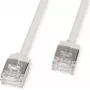 Cable de red U/FTP ROLINE Cat.6A RJ45 ultracorto gris 1,5 m – red – FTP (21.15.4504)