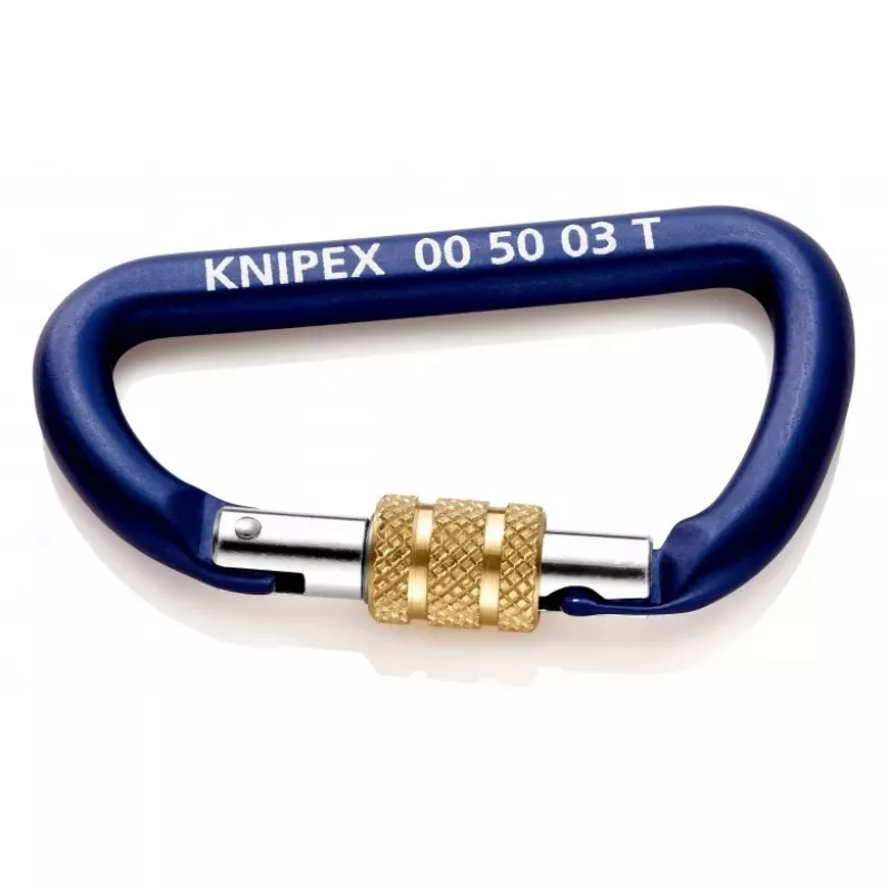 Mosquetón de bloqueo Knipex 00 50 03 T BK