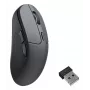 Ratón inalámbrico ambidiestro Keychron M3-A23 — Bluetooth + USB-C, Track-on-Glass (TOG), 30000 DPI, 5 botones, negro