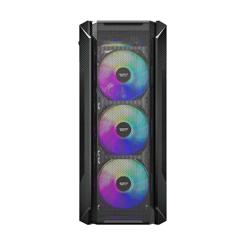 Caja de ordenador Darkflash LEO (negra)