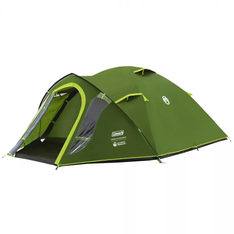 Coleman Darwin 3 Plus BlackOut tienda de campaña iglú para 3 personas, verde, 2209416