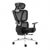 Silla de oficina mark adler Expert 4.6 negra giratoria MA-EXPERT 4.6 negra, acolchado negro, funciones ajustables