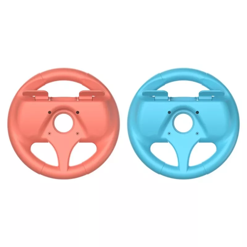 Volante mod Subsonic pack de 2 volantes para Switch y Switch 2 rojo turquesa