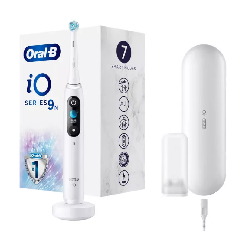 Cepillo de dientes eléctrico Oral-B iO9 iOM9.1A1.1AD blanco